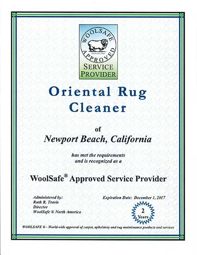 WoolSafe Approved Service Provider